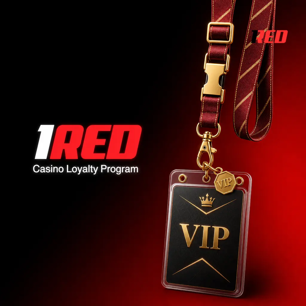 1Red Casino loyalty program VIP tiers chart showing Bronze, Silver, Gold and Platinum rewards for Australian players