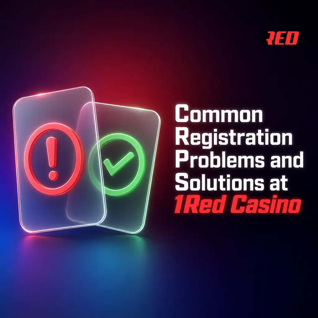 1Red Casino registration problems and solutions guide for Australian players covering common sign-up issues and fixes