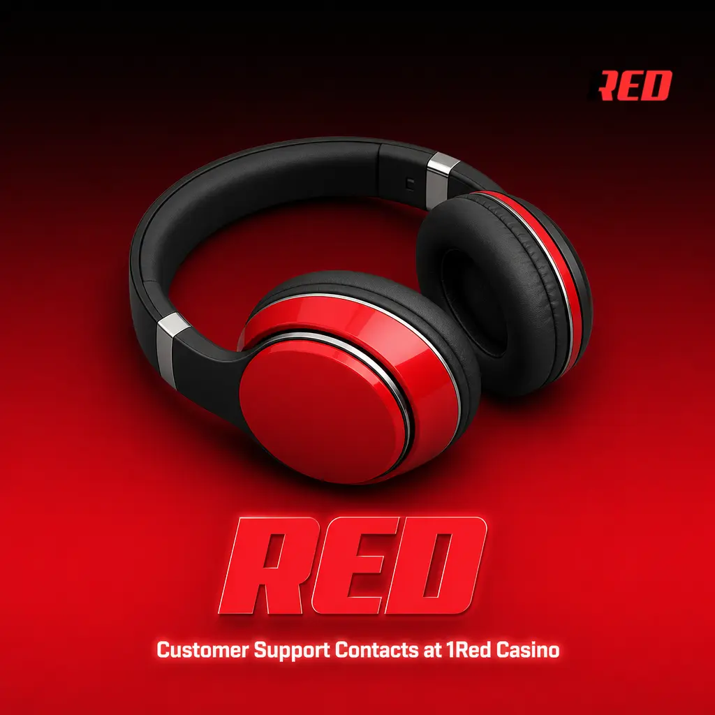 1Red Casino customer support contacts including live chat, email, and contact form for Australian players